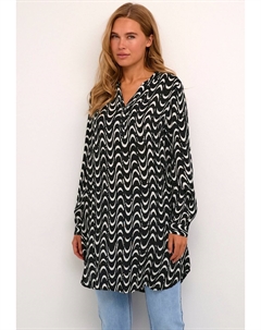 Туника КАМИРА, цвет black chalk graphic print Kaffe