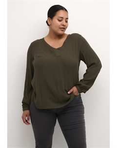 Блузка АМИ, цвет forest night Kaffe curve