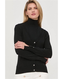 Угадай кардиган, черный Guess