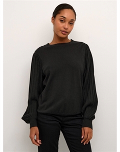 Одинокий вязаный топ, глубокий черный Kaffe