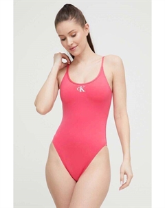 Сплошной купальник, розовый Calvin klein