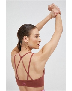 Спортивный бюстгальтер TrueStrength by Stella McCartney, коричневый Adidas