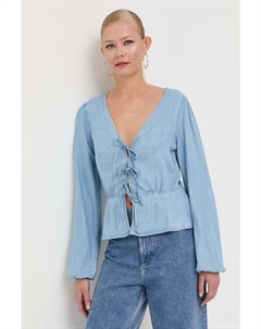 Блузка, синий Guess