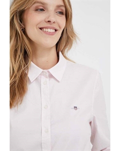 Гант рубашка, розовый Gant