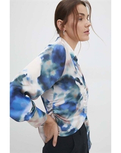 Хлопковая рубашка, синий Answear lab