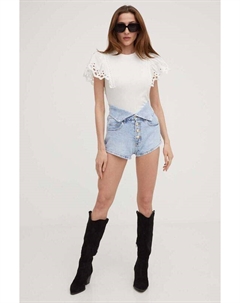 Джинсовые шорты, синий Answear lab