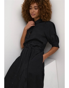 Платье-рубашка, черный Kaffe