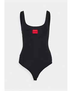 Боди LABEL, черный Hugo