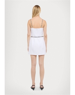 Коктейльное платье / Вечернее платье BUSTIER MINI DRESS, белый Michael michael kors