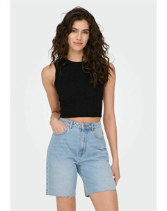 Топ CIRKELINE CROP, черный Jdy