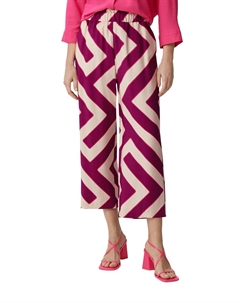 Тканевые брюки, розовый Comma,