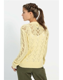 Вязаный свитер MIT V-AUSSCHNITT, бежевый Camel active