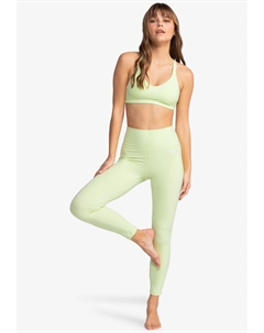 Тайтсы INTO IT, зеленый Roxy