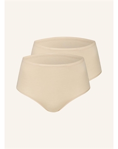Комплект из 2 трусов на талии 95/5., бежевый Schiesser