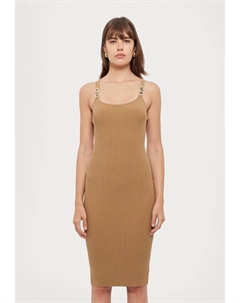 Вязаное платье EMPIRE MIDI TANK, коричневый Michael michael kors