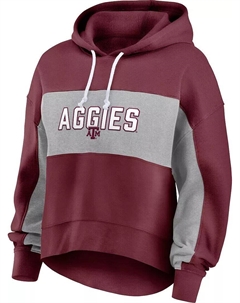 Женский пуловер с капюшоном NCAA Texas A&M Aggies Maroon Fanatics