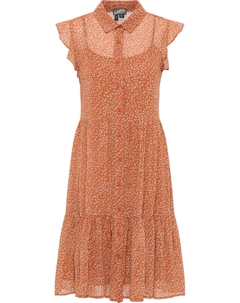 Платье Blusen, оранжевый Dreimaster
