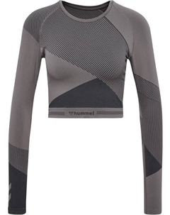 Функциональная рубашка T-Shirt S/S Hmlunity Damen, цвет BLACKENED PEARL Hummel