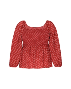 Блуза Plus Size Blouse, красный Usha