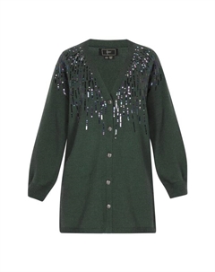 Спортивная куртка Cardigan, темно-зеленый Faina