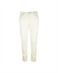 Элегантные белые джинсы из эластичного денима Jacob cohen