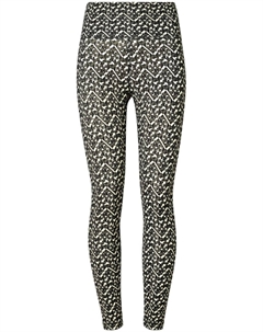 Леггинсы с принтом Weightless, черный Tory burch