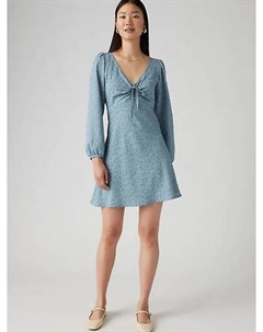 Платье мини Delray с длинными рукавами, синий Levi's®