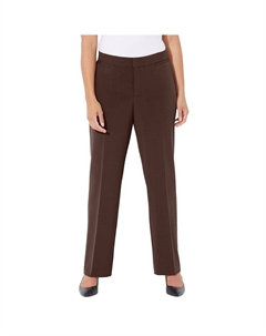 Женские брюки правильного кроя больших размеров (умеренно пышные), цвет Chocolate Ganache Catherine's