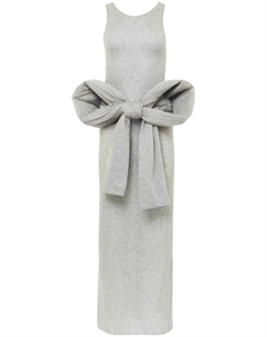 Платье с объемным бантом, серый Jw anderson