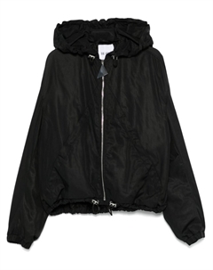 Куртка-бомбер с капюшоном Attico, черный The attico