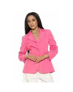 Женский пиджак Tau с жатыми рукавами, цвет Ivory Alexia admor