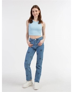 Майка, голубой Mymo