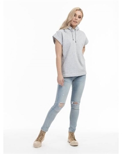 Толстовка оверсайз, серый Dreimaster