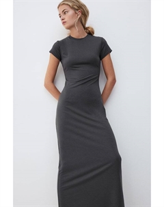 Облегающее платье из джерси, серый H&m