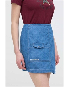 Джинсовая юбка, синий Converse