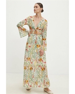 Шелковая блузка, зеленый Answear lab