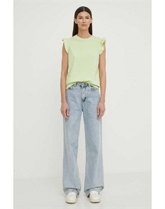 Хлопковая футболка, зеленый Marc o'polo