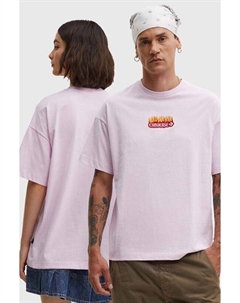 Хлопковая футболка, розовый Converse