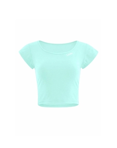 Спортивная футболка FUNCTIONAL LIGHT AND SOFT CROPPED KURZARM, мята Winshape