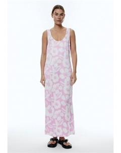 Платье макси ROMANA, розовый Edited