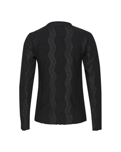 Топ с длинными рукавами ELINE, пестрый черный Kaffe