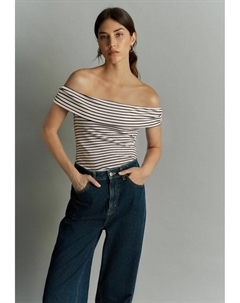 Топ BARDOT OFF, синий Next