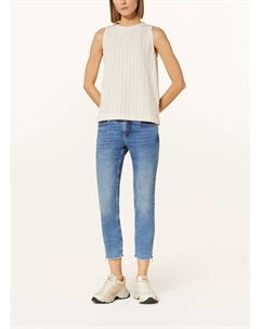 Джинсы 7/8 богатый слим шик, индиго Mac