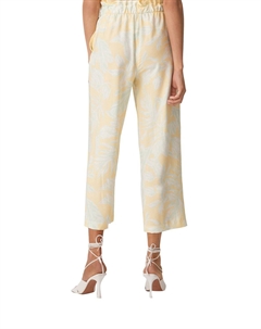 Тканевые брюки, желтый Comma,