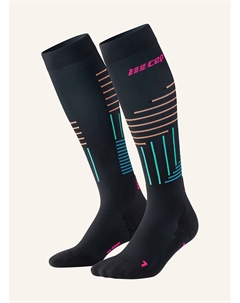 Носки для бега по колено the run Limited 2024.2 с компрессией, черный Cep