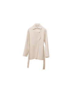 Куртка женская Hermes с поясом, белый Hermès