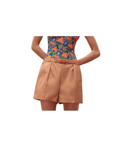 Повседневные шорты женские Кофе Hermes Hermès