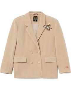 Тренчкот из коллекции Sports Life, женский, цвет абрикосовый Li-ning