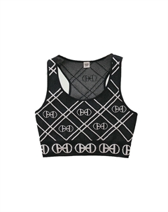 Топ женский Hermes, черный Hermès