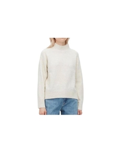Джемпер Souffle Mock Neck, молочный Uniqlo